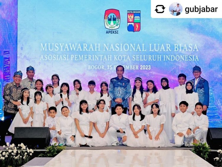 Padusa SD Bosowa Bina Insani Meriahkan Munaslub Apeksi 2023