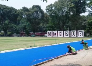 Proyek Jogging Trek Lapangan Sempur Senilai Rp2,4 Miliar Molor, Kontraktor Didenda