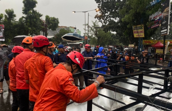 Intensitas Hujan Tinggi BPBD Kota Bogor Siaga 24 Jam