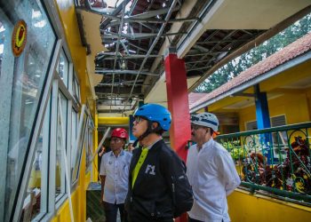Bima Intruksikan Disdik, Segera Perbaiki Atap Gedung SDN Polisi 1 