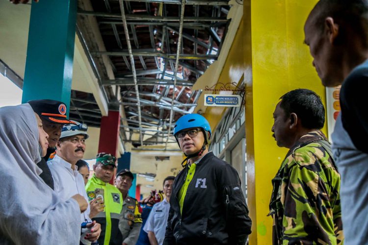 Dampak Atap Gedung Ambruk, SDN Polisi 1 Berlakukan KBM 3 Shift
