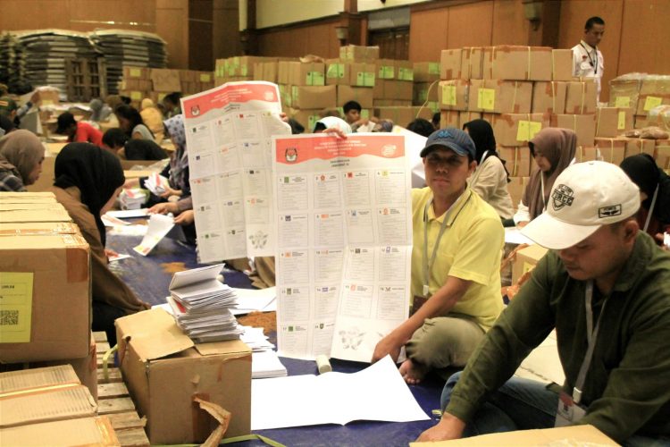 KPU Kota Bogor Libatkan 1.114 Warga Sortir Surat Suara Pemilu 2024