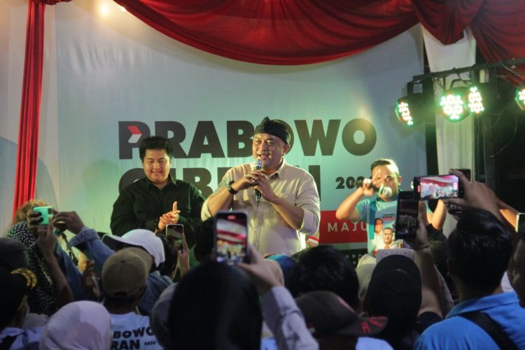 Rudy Susmanto Optimis, Prabowo-Gibran Capai Suara Diatas 70 Persen