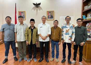 Relawan Badar All Out Dukung Dedie Rachim di Pilwalkot Bogor 2024