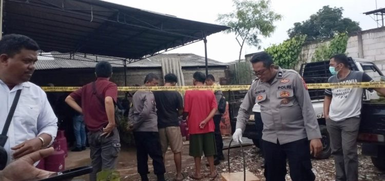 Polsek Cileungsi Tangkap 3 Pengoplos Gas Subsidi