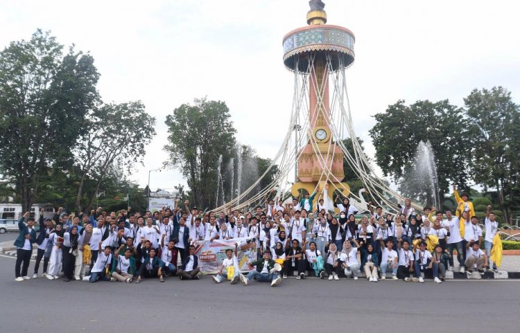 Mahasiswa Peternakan  Polbangtan Kementan Ramaikan Aksi Gizi di Jambi
