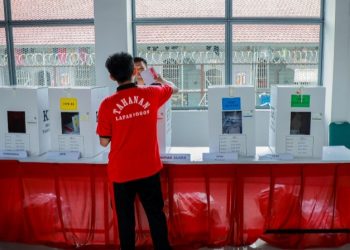 Pemilu 2024, 539 Napi Lapas Kelas IIA Bogor Berikan Hak Suara 