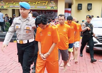 Polresta Bogor Kota Gelandang 31 Pelaku Perang Sarung