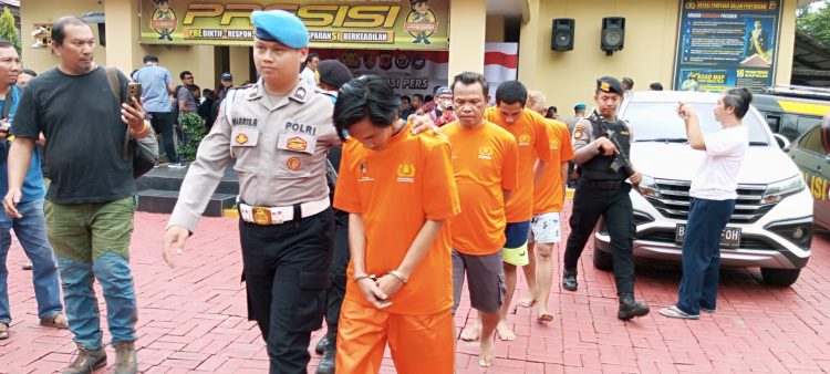 Polresta Bogor Kota Gelandang 31 Pelaku Perang Sarung