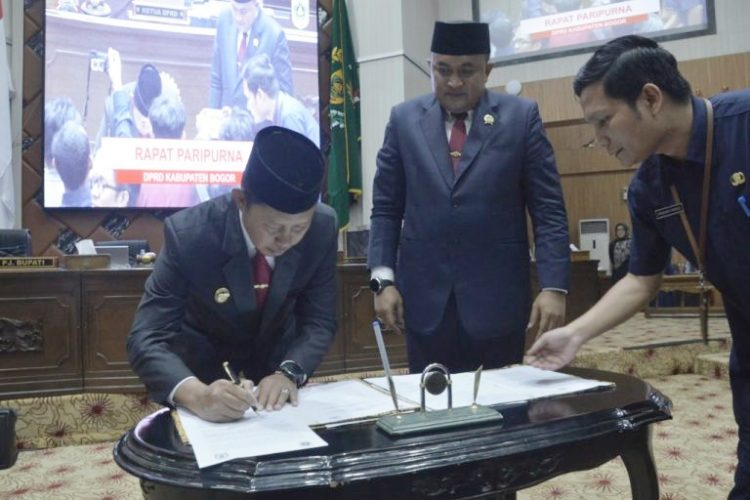 DPRD Kabupaten Bogor Paripurnakan Perda RTRW 2024-2044