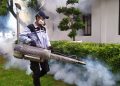 Kantor DPRD Kabupaten Bogor di Fogging Untuk Cegah DBD
