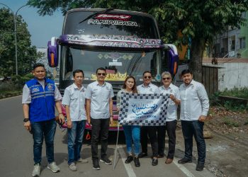 Pemudik Manfaatkan Program Mudik Gratis Kadin Kota Bogor