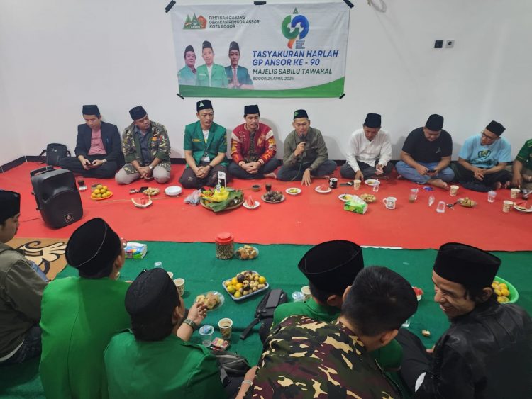 Tasyakuran Harlah Ansor ke-90 Tahun, GP Ansor Kota Bogor Komitmen Tingkatkan SDM Pemuda