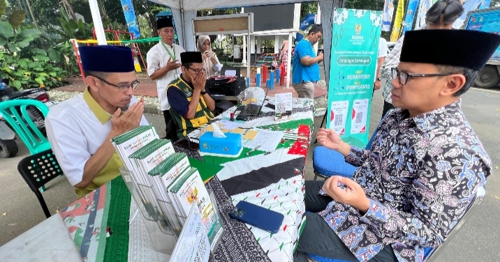 Bima Arya dan Forkompimda Tunaikan Zakat Mal di Baznas Kota Bogor