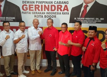 PDI P – Gerindra Siap Bangun Koalisi Merah-Putih di Pilwalkot Bogor