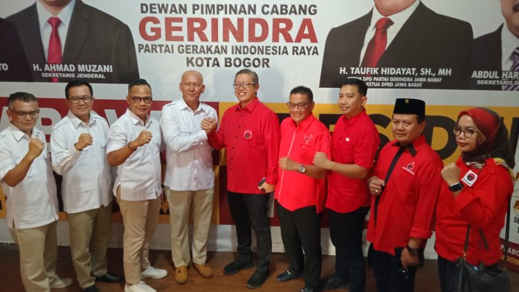 PDI P – Gerindra Siap Bangun Koalisi Merah-Putih di Pilwalkot Bogor