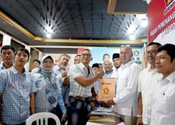 “JM” Kader Terbaik Gerindra Resmi Daftar Cawalkot Bogor 2024