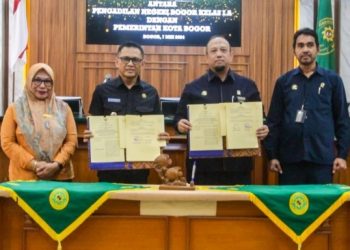 Perkuat Kelembagaan, Pemkot dan PN Bogor Kelas IA Tandatangani Nota Kesepakatan