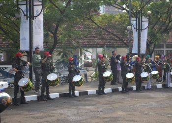Aksi Spektakuler, Drumband Polbangtan Kementan Memukau di Hari Jadi Bogor ke-542