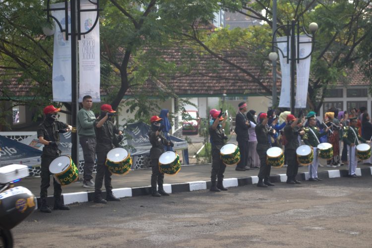 Aksi Spektakuler, Drumband Polbangtan Kementan Memukau di Hari Jadi Bogor ke-542