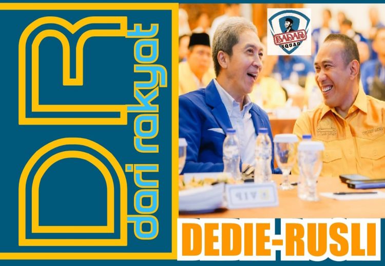 Pasca Deklarasi KBM, Badar Mendukung Duet Dedie – Rusli di Pilwalkot Bogor 