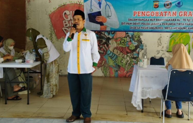 HUT Bhayangkara ke – 78 Klinik Ibnu Sina Baznas Kota Bogor Dilibatkan Pengobatan Gratis