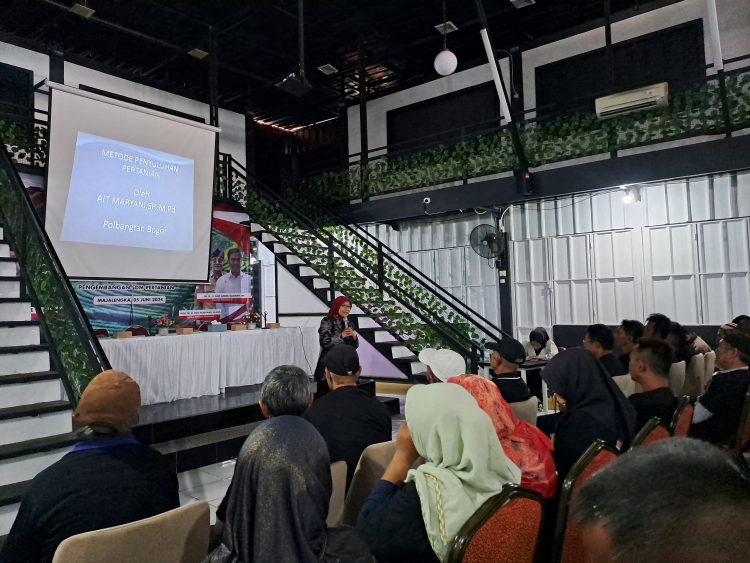 Hadir di Majalengka,  Polbangtan Kementan Gelar Bimtek bagi Petani dan Penyuluh
