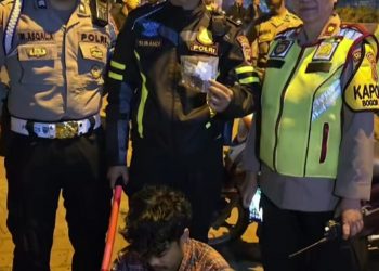 Bawa Paket Ganja, Seorang Pengendara Diciduk Satlantas Polresta Bogor Kota 