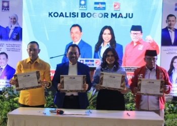 Pilwalkot Bogor 2024, Empat Partai Deklarasikan Koalisi Bogor Maju