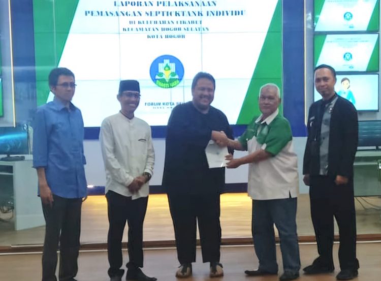 Baznas – Tirta Pakuan Berkolaborasi Tuntaskan Program ODF di Kelurahan Cikaret