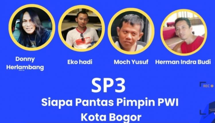 Para Balon Ketua PWI Kota Bogor Bakal Adu Gagasan di Talkshow MGS-TV