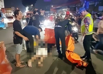 Dua Motor Adu Banteng di Jalan Raya Tajur, Satu Orang Tewas di Tempat