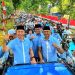 Ribuan Relawan Badar Iringi Pendaftaran Dedie Rachim – JM ke KPU