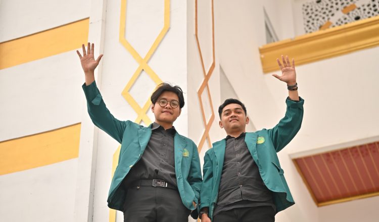 Menang! Azmi – Saepul Jadi Presiden dan Wakil Presiden Mahasiswa UIKA Bogor 