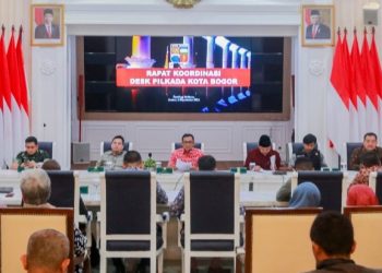 Desk Pilkada Serentak 2024 Dibentuk, Pj Wali Kota Bogor Pimpin Rakor