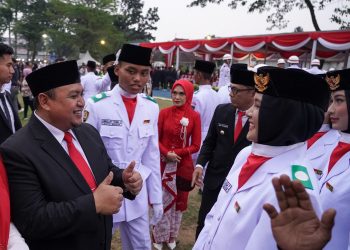 Generasi Muda Kota Bogor Cemerlang, Atang Trisnanto Apresiasi Paskibra Kota Bogor