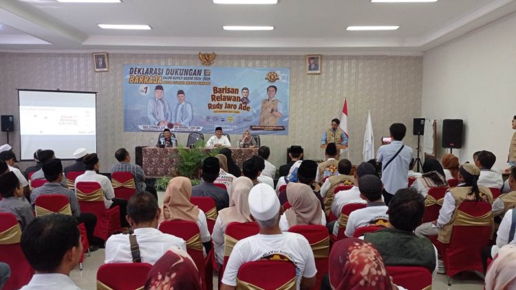 Deklarasi!, Barraja Siap Menangkan Rudy – Jaro di Pilkada 2024