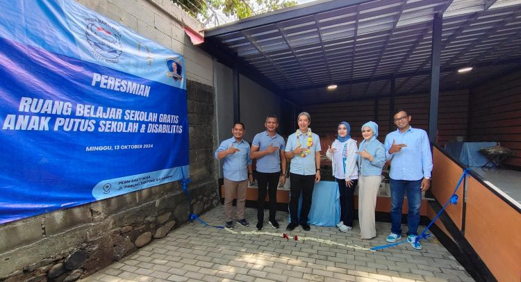 Diresmikan Dedie – Jenal, Kini PKBM Bakti Nusa Miliki Ruang Belajar Untuk Anak Putus Sekolah dan Disabilitas