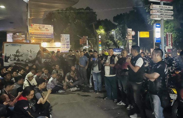 Komunitas Motor Terbesar di Kota Bogor Dukung Rena-Teddy Menang Pilwalkot Bogor