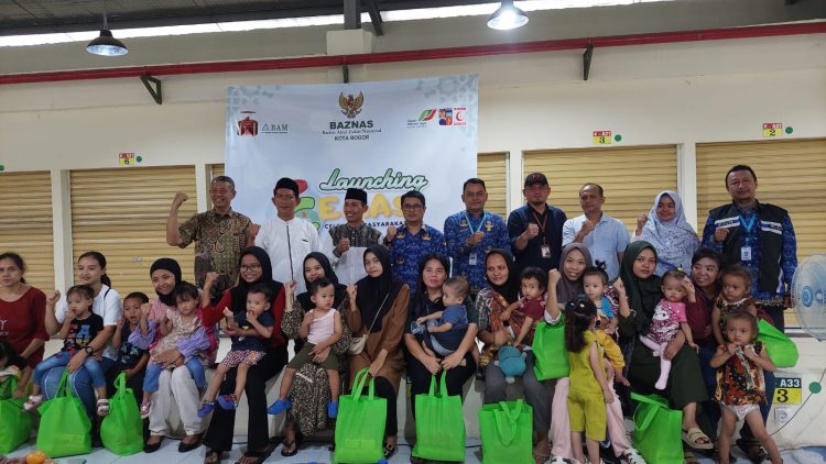 Baznas Kota Bogor Galakan Program Celengan Masyarakat di Pasar Warung Jambu