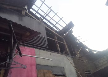 Puluhan Rumah di Tamansari Disapu Angin Puting Beliung