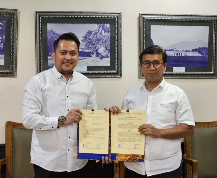 Agustian Syach dan Sapta Bela Resmi Jabat Dewas Perumda PPJ
