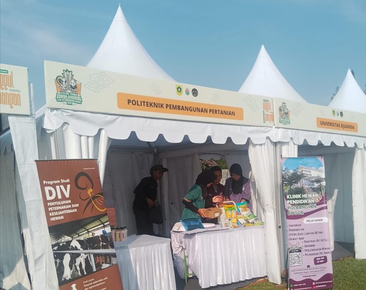 Polbangtan Kementan Sukseskan Pameran Kambing dan Domba di Pakansari