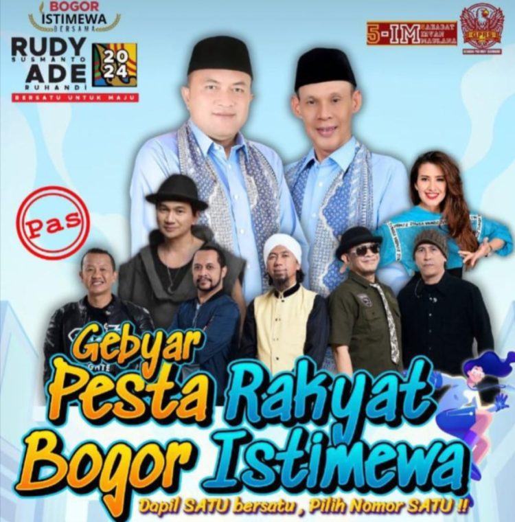 Kejar Target Kemenangan 90 Persen Rudy Susmanto-Jaro Ade di Dapil I, Ipeck Siapkan Pesta Rakyat Bogor Istimewa
