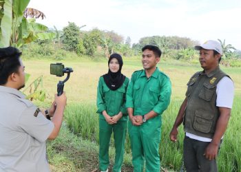 Polbangtan Bogor Tampil Kembali Dalam Live Streaming GASPOL Kementan, Bahas Pompanisasi di Cileungsi