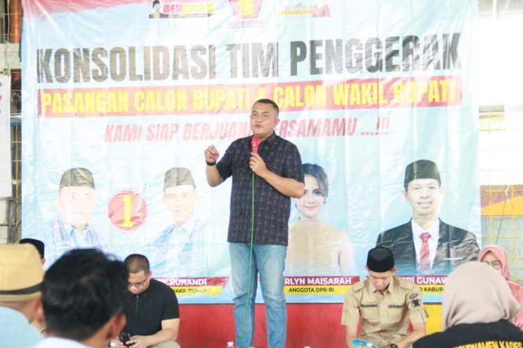 Rudy Susmanto Minta Relawan Aktif Sosialisasi ke Masyarakat Untuk Pilih Nomor 1