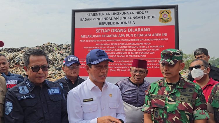 Menteri LH – BPLH Segel PT SAS di Kabupaten Bekasi 