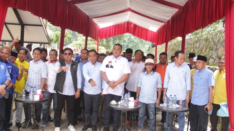 Cabup Rudy Susmanto Hadiri Konsolidasi Partai Koalisi, Irman Targetkan Kemenangan 85 Persen di Dapil 6