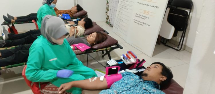 Gerakan Hidup Sehat Dengan Berdonor Darah Bersama Baznas