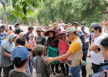 Cawabup Jaro Ade Temukan Anak Putus Sekolah dan Pilih Mungut Sampah di TPA Akibat Faktor Ekonomi 